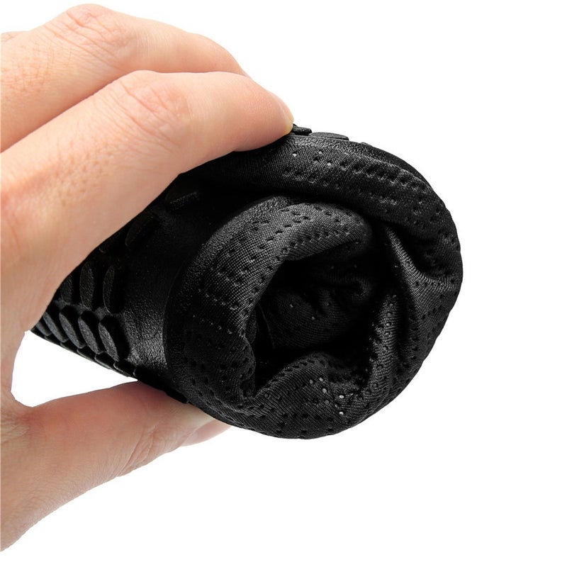 BARERUN Barefoot Quick-Dry Water Sports Shoes Aqua Socks for Swim Beach Pool Surf Yoga for Women Men (M(W:6.5-7.5), Black Lines) - Image 5